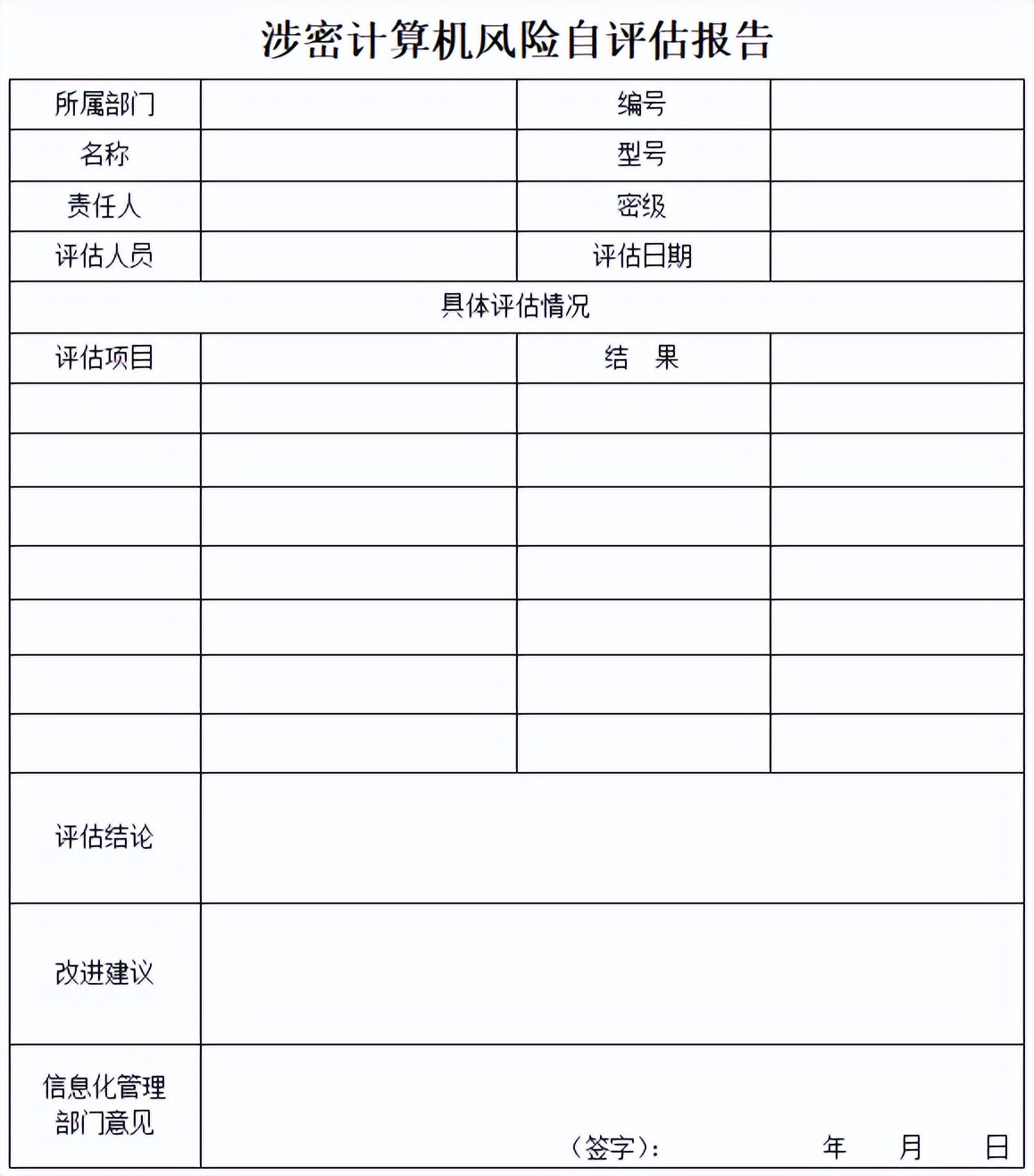 涉密計(jì)算機(jī)風(fēng)險(xiǎn)評估管理