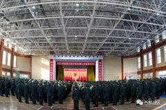 邊防新兵，授銜！